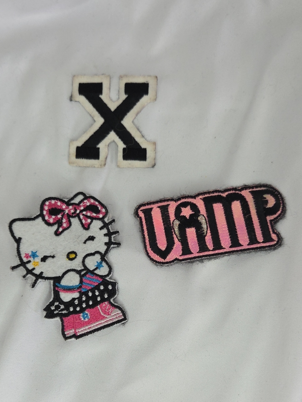 Punk Rock Hello Kitty Patch Vamp Patch X Patch Good Used Condition